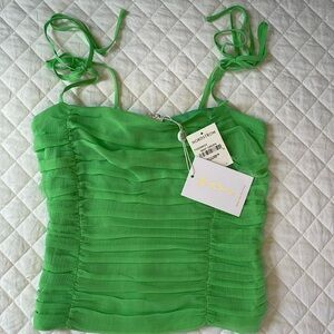 SOLDWAYF Blossom Ruched Tank